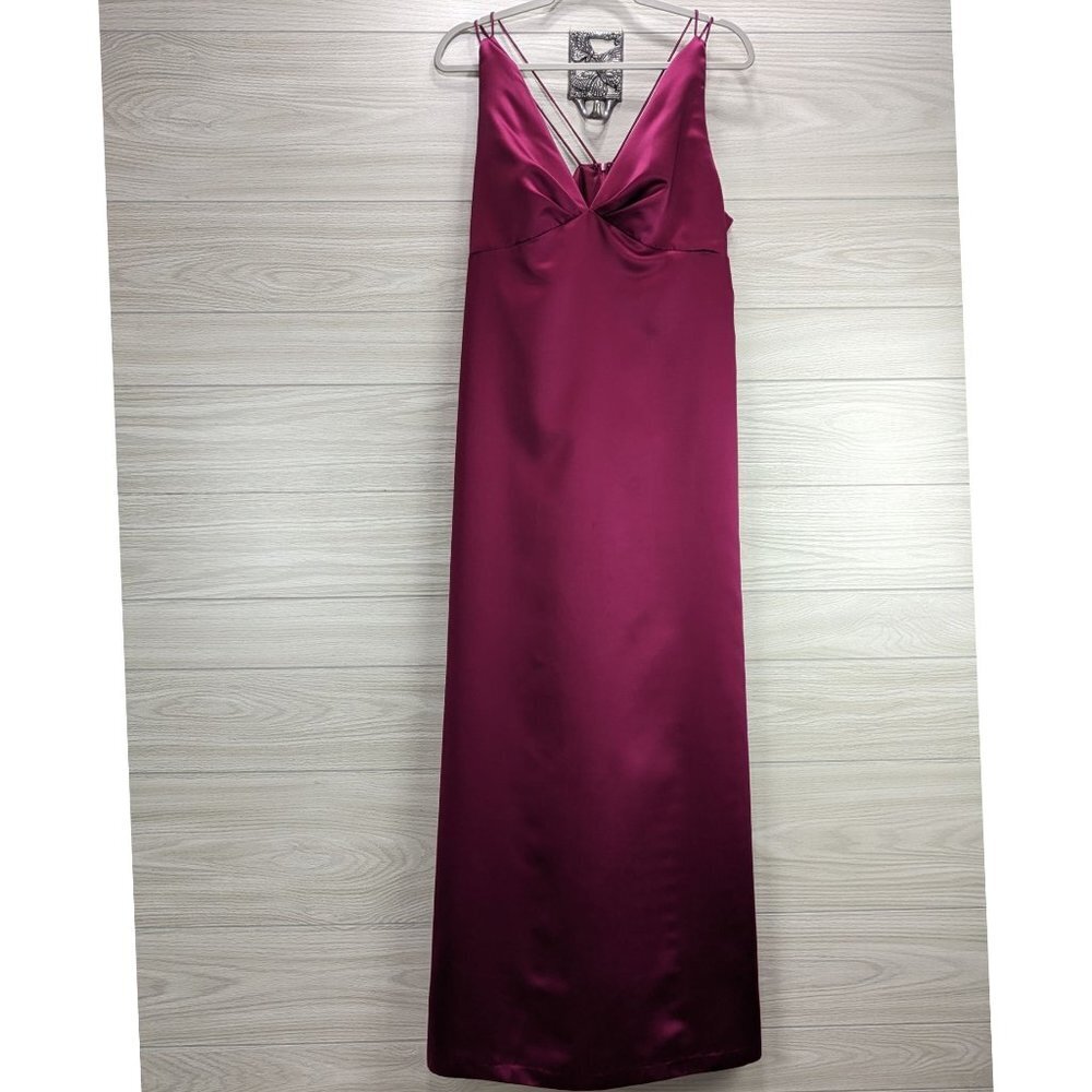 Dessy Collection Formal Satin Gown - Picture 12 of 12